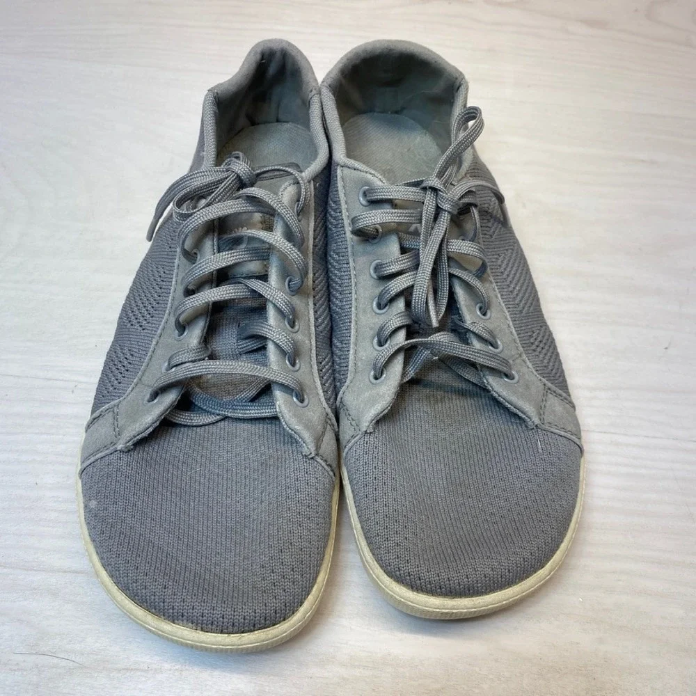 Xero Shoes Womens Size 9 Aptos Knit Sneakers Minimalist Grey Barefoot Lifestyle